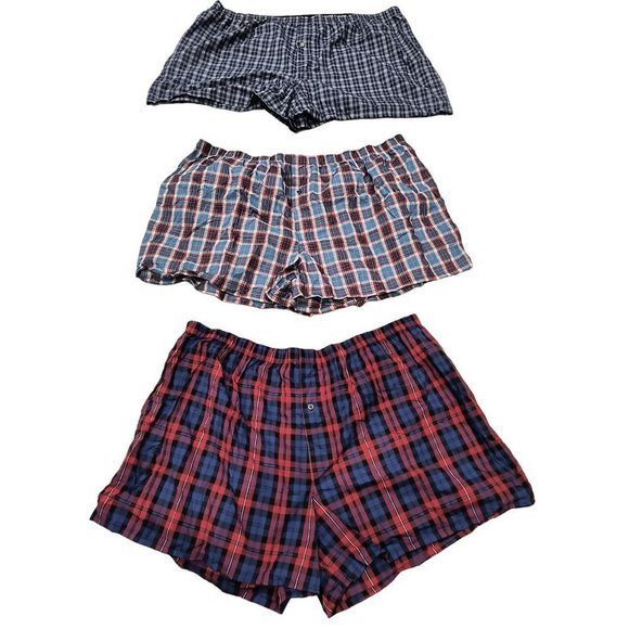 NWOT‎ Fruit of The Loom Men's Boxers Size 5 XXXXX EXTRA LARGE  bundle of 3 - Picture 1 of 8